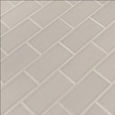 MS International Backsplash Series: Portico Pearl 4x12 Glossy Subway Tile SMOT-PT-PORPEA412