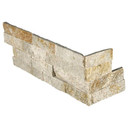 MS International Stacked Stone Series: Sparkling Autumn 6x12x6 Split Face Corner Ledger Panel LPNLQSPAAUT618COR