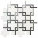 MS International Stone Metal Series: Blanco Lynx Wall Tile SMOT-SMTL-BLALYN8MM