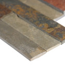 MS International Slate Series: Gold Rush Peel Stick Backsplash Wall Tile SMOT-PNS-VNR-GR6MM