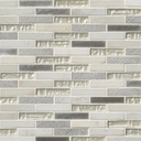 MS International Glass Stone Metal Series: Ocean Crest Glass & Metal Wall Tile SMOT-SGLSMT-OC8MM