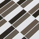 MS International Glass Series: 6mm Retro Stax Wall Tile SMOT-GLSB-RETSTA6MM