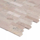 MS International Travertine Series: Roman Beige Splitface Peel and Stick Wall SMOT-PNS-RBSF-6MM