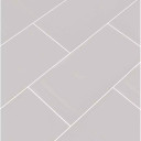 MS International Ceramic Series: 4x16 Gray Glossy Subway Wall Tile NGRAGLO4X16-N