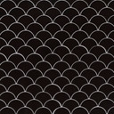 MS International Porcelain Series: Retro Nero Scallop Glossy Wall Tile SMOT-PT-RENERO-SCALOP8MMG
