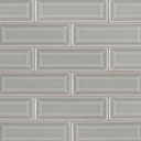 MS International Ceramic Series: 2x6 Morning Fog Beveled Wall Tile SMOT-PT-MOFOG-2X6B