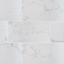 MS International Porcelain Series: 3"x24" Praia Carrara Mosaic Tile NPRACAR3X24BN