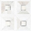 MS International Misc Series: Verona Silver Pattern Mosaic Tile SMOT-SMTL-VERSIL8MM