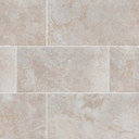 MS International Essentials Series: 3x18 Ansello Ivory Bullnose Matte Ceramic Tile NANSIVO3X18BN-R