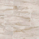 MS International Bernini Bianco Series: 3x18 Bullnose Matte Porcelain Tile NBERBIA3X18BN-K