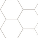 MS International Hexley Series: 9X10 Ecru Hexagon Matte Porcelain Mosaic Tile NHEXECR9X10.5HEX