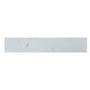 MS International Essentials Series: 3x18 White Vena Bullnose Matte Ceramic Tile NWHIVEN3X18BN-K