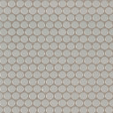 MS International Porcelain Series: Gray Glossy Penny Round Mosaic Tile SMOT-PT-PENRD-GRAY