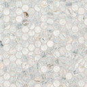 MS International Backsplash Series: Round Capri Blue Honed Tile SMOT-CAPBLU-ROUH