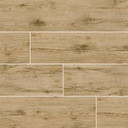 MS International Celeste Series: Taupe 8X40 Black Matte Wood Look Ceramic Tile NCELTAU8X40