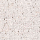 MS International Stacked Stone Series: Freska White 6X24 Split Face Ledger Panel LPNLLMAYWHI624