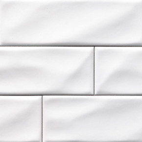MS International Backsplash Series: Whisper White 4x12 Handcrafted Glossy Subway Tile SMOT-PT-WW412