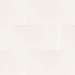 MS International Porcelain Series: 12x24 Adella White Satin Matte Finish Wall Tile NADEWHI1224 MS International Porcelain Series: 12x24 Adella White Satin Matte Finish Wall Tile NADEWHI1224