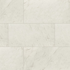 MS International Kaya Series: 24x48 Carrara Bianco Polished Porcelain Tile NKAYCARBIA2448P