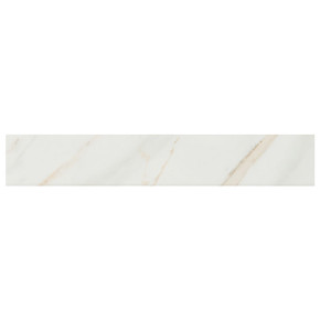 MS International Pietra Calacatta Series: 3x18 Bullnose Matte Porcelain Tile NCAL3X18BN-K