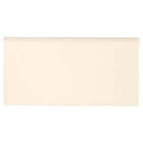 MS International Ceramic Series: 3x6 Almond Glossy Single Bull Nose Tile NALMGLO3X6BN-N MS International Ceramic Series: 3x6 Almond Glossy Single Bull Nose Tile NALMGLO3X6BN-N