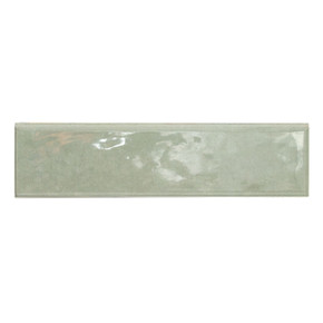 MS International Ceramic Series: 3x12 Renzo Jade Bullnose Glossy Tile NRENJAD3X12BN