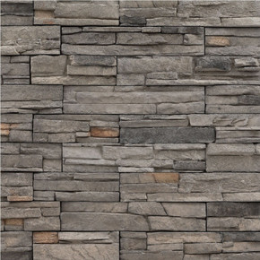 MS International Stacked Stone Series: Denali Gray Natural Tile LPNLEDENGRY4COR