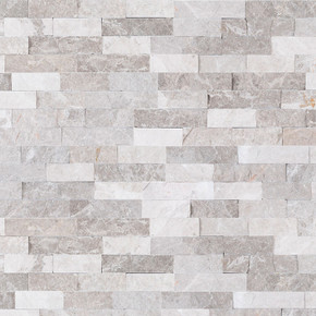 MS International Stacked Stone Series: Luna Gray 6x18 Split Face LPNLMLUNGRY618COR 