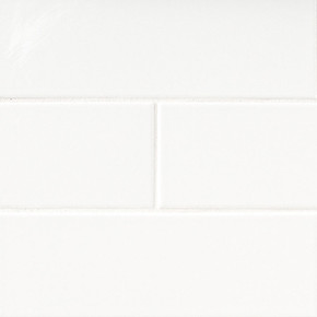 MS International Metro Series: White 4x16 Glossy Porcelain Tile NMETWHI4X16G MS International Metro Series: White 4x16 Glossy Porcelain Tile NMETWHI4X16G