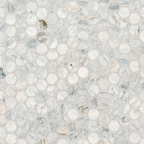 MS International Backsplash Series: Round Capri Blue Honed Tile SMOT-CAPBLU-ROUH MS International Backsplash Series: Round Capri Blue Honed Tile SMOT-CAPBLU-ROUH