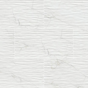 MS International Backsplash Series: 12x24 Dymo Calacatta Stripe White Glossy Tile NDYMCALSTRWHI1224G-N MS International Backsplash Series: 12x24 Dymo Calacatta Stripe White Glossy Tile NDYMCALSTRWHI1224G-N