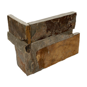 MS International Stacked Stone Series: 6x24 XL RockMount California Gold Corner Splitface LPNLSCALGLD918COR MS International Stacked Stone Series: 6x24 XL RockMount California Gold Corner Splitface LPNLSCALGLD918COR