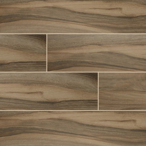 MS International Aspenwood Series: Cafe 9X48 Porcelain Tile NASPCAF9X48