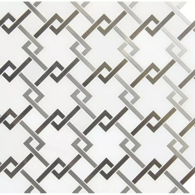 MS International Stone Metal Series: Blanco Lynx Wall Tile SMOT-SMTL-BLALYN8MM