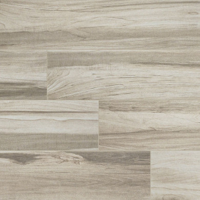 MS International Carolina Timber Series: 6x24 White Wood Look Ceramic Tile NCARTIMWHI6X24-N