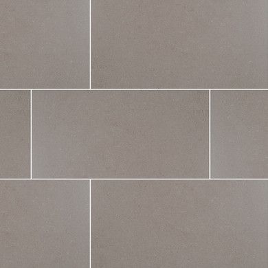 MS International Dimensions Series: 12x24 Gris Matte Porcelain Tile NDIMGRI1224-N