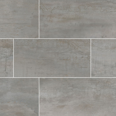 MS International Oxide Series: 24x48 Magnetite Porcelain Tile NOXIMAG2448