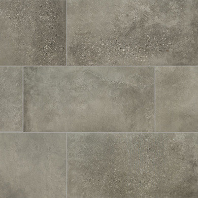 MS International Traktion Calypso Series: 12x24 Graphite Matte Porcelain Tile NCALGRA1224