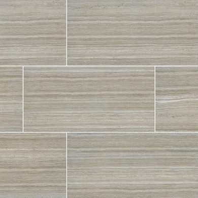 MS International Essentials Series: 3x18 Charisma Silver Matte Ceramic Tile NCHASIL3X18BN-K