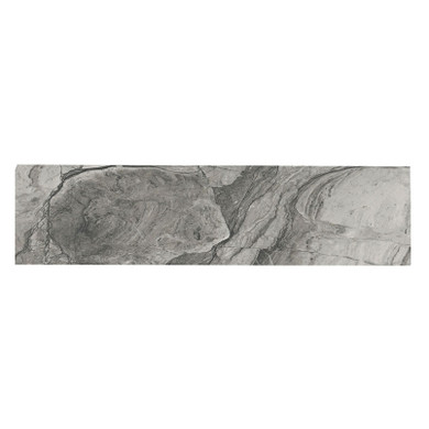 MS International Kaya Series: 3x24 Onda Gray Polished Porcelain Tile NKAYONDGRA3X24BNP