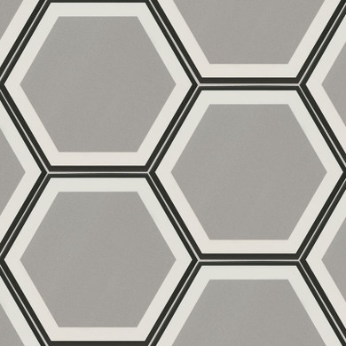 MS International Hexley Series: 9X10 Hive Hexagon Matte Porcelain Mosaic Tile NHEXHIV9X10.5HEX