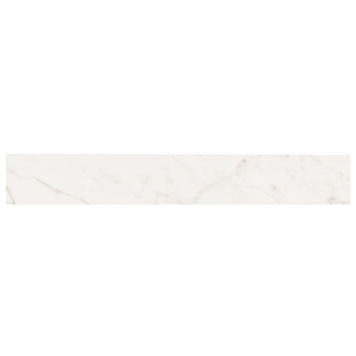 MS International Kaya Calacatta Series: 3X24 Lucca Bullnose Matte Porcelain Tile NKAYCALLUC3X24BN
