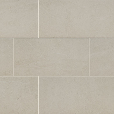 MS International Traktion Maven Series: 24x48 Ivory Matte Porcelain Tile NMAVIVO2448