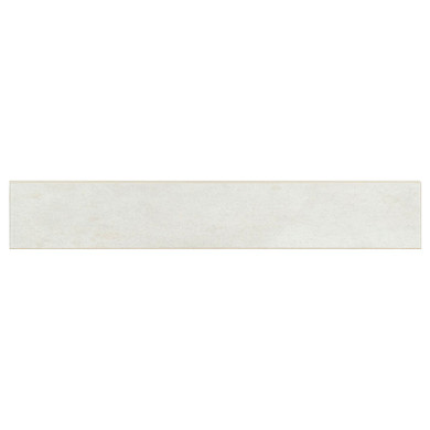 MS International Oxide Series: 3x18 Blanc Matte Bullnose Porcelain Tile NOXIBLA3X18BN-R