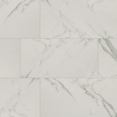 MS International Regallo Calacatta Series: 12X24 Isla Matte Porcelain Tile NREGCALISL1224