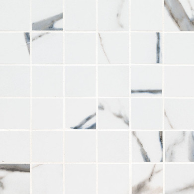 MS International Savoy Azula Series: 2X2 Matte Mosaic Porcelain Tile NSAVAZU2X2