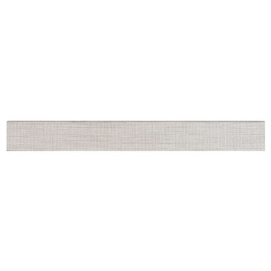 MS International Tektile Lineart Series: 3X24 Bullnose Gray Matte Porcelain Tile NTEKLINGRA3X24BN