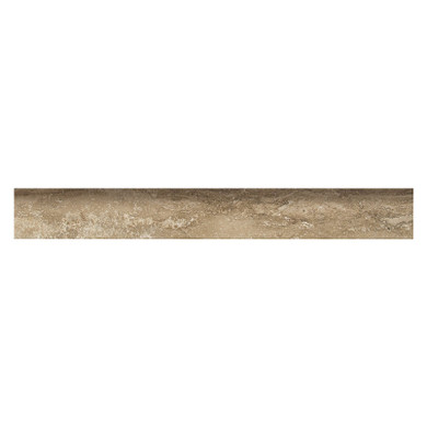 MS International Veneto Noce Series: 3x18 Bullnose Polished Porcelain Tile NVENNOC3X18BNP-N