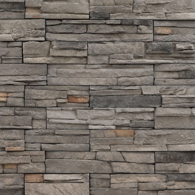 MS International Stacked Stone Series: Denali Gray Natural Tile LPNLEDENGRY6