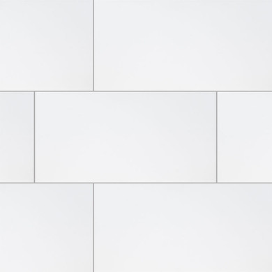 MS International Adella Series: 12x24 White Matte Porcelain Tile NADEWHI1224-N